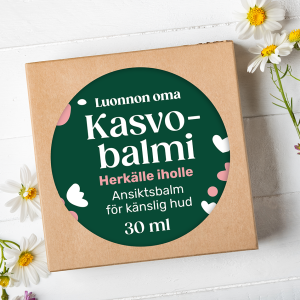 Luonnon oma vedetön voide herkälle iholle, luonnonkosmetiikka
