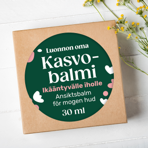 Luonnon oma vedetön voide ikääntyvälle iholle, luonnonkosmetiikka